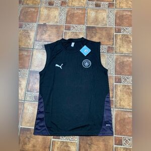 Puma Manchester City 2025/26 Away Training Vest Jersey Size M